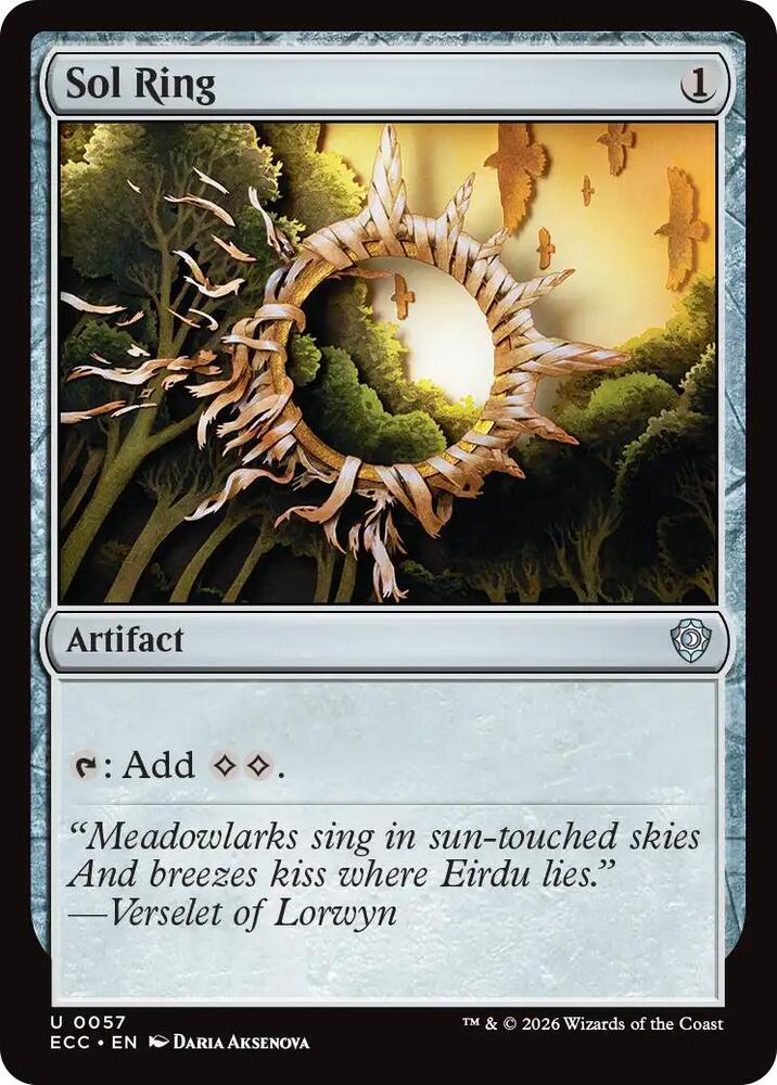 Sol Ring (0057) [Lorwyn Eclipsed Commander]