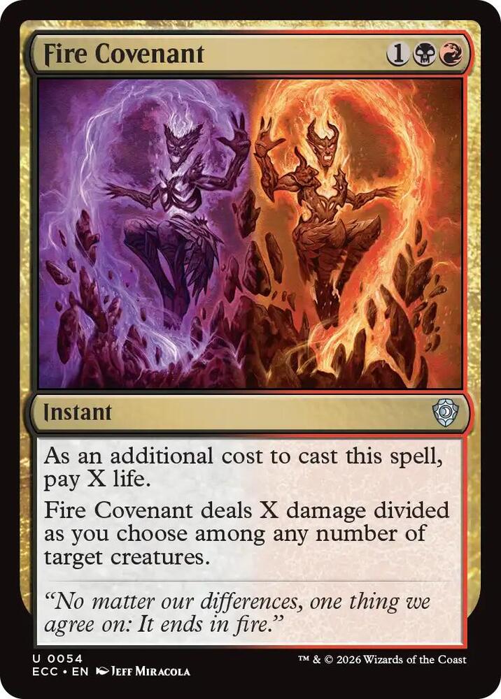 Fire Covenant (54) [Lorwyn Eclipsed Commander]