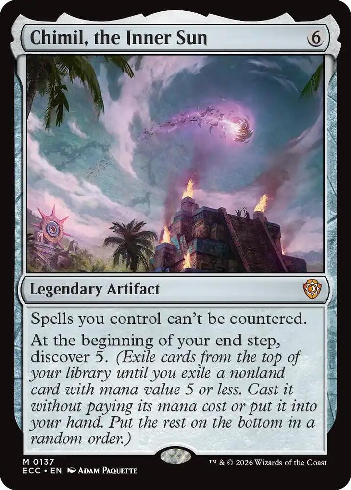 Chimil, the Inner Sun (137) [Lorwyn Eclipsed Commander]