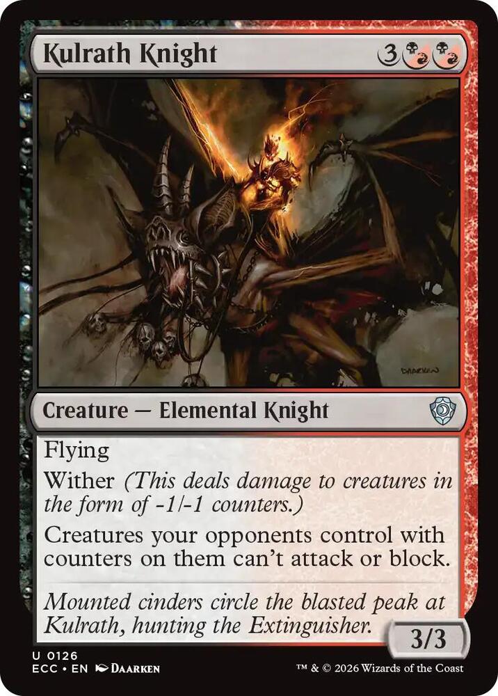 Kulrath Knight (126) [Lorwyn Eclipsed Commander]