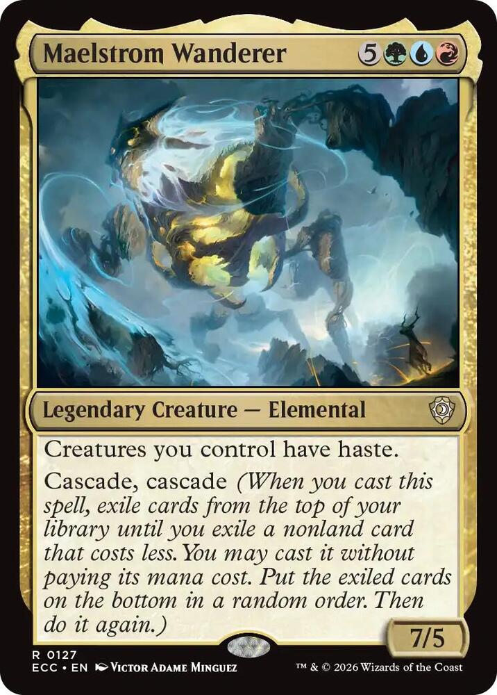 Maelstrom Wanderer (127) [Lorwyn Eclipsed Commander]