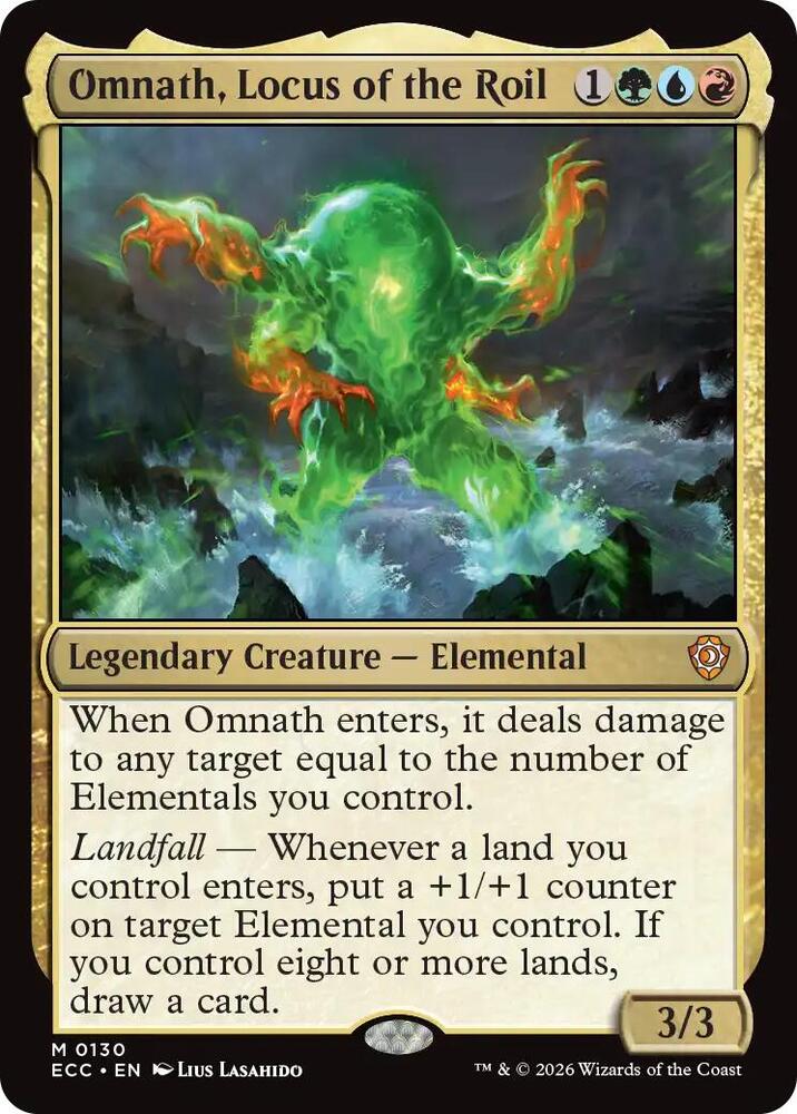 Omnath, Locus of the Roil (130) [Lorwyn Eclipsed Commander]