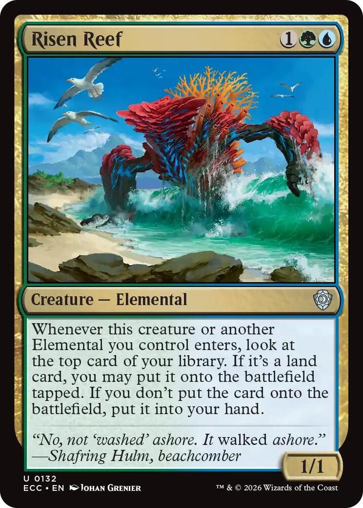 Risen Reef (132) [Lorwyn Eclipsed Commander]
