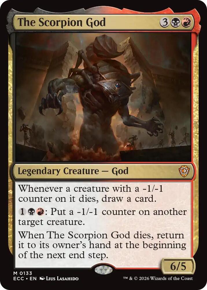 The Scorpion God (133) [Lorwyn Eclipsed Commander]
