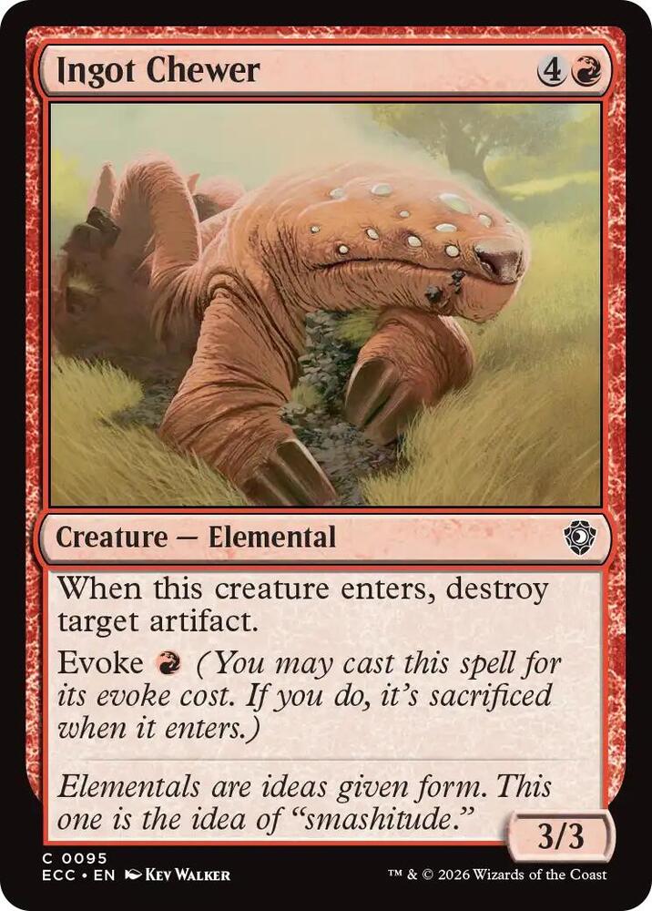 Ingot Chewer (95) [Lorwyn Eclipsed Commander]