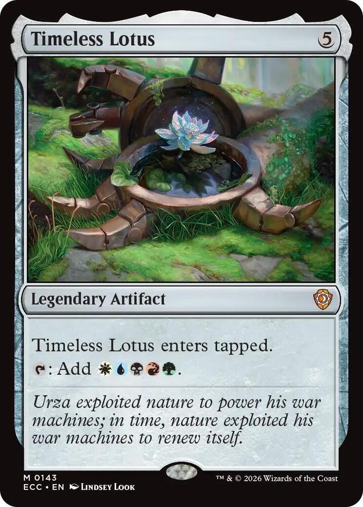 Timeless Lotus (143) [Lorwyn Eclipsed Commander]