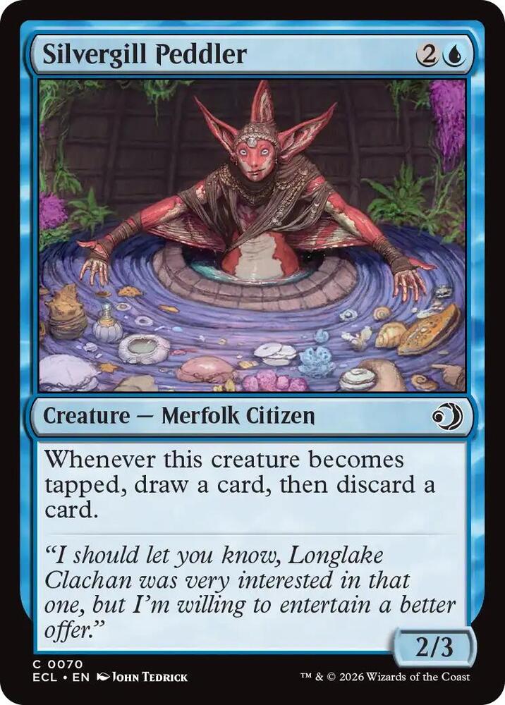 Silvergill Peddler (70) [Lorwyn Eclipsed]
