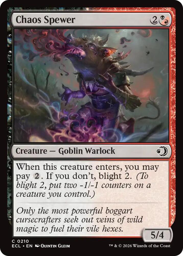 Chaos Spewer (210) [Lorwyn Eclipsed]