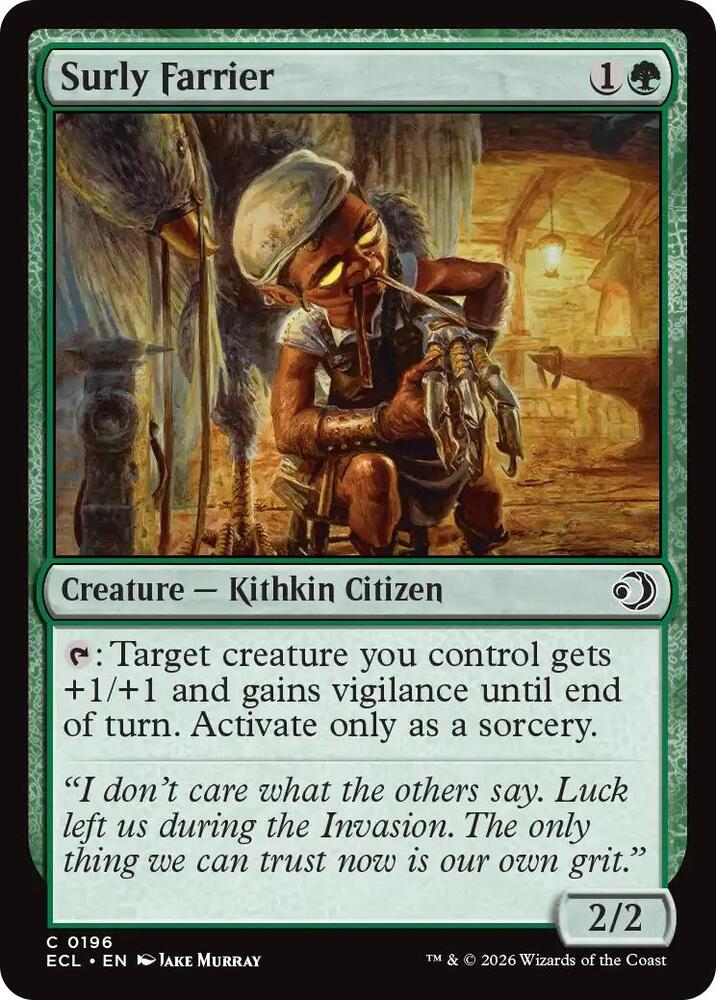Surly Farrier (196) [Lorwyn Eclipsed]