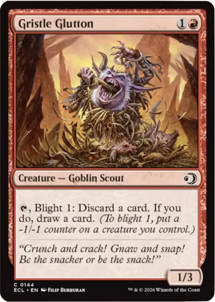 Gristle Glutton (144) [Lorwyn Eclipsed]