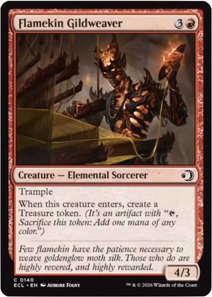 Flamekin Gildweaver (140) [Lorwyn Eclipsed]