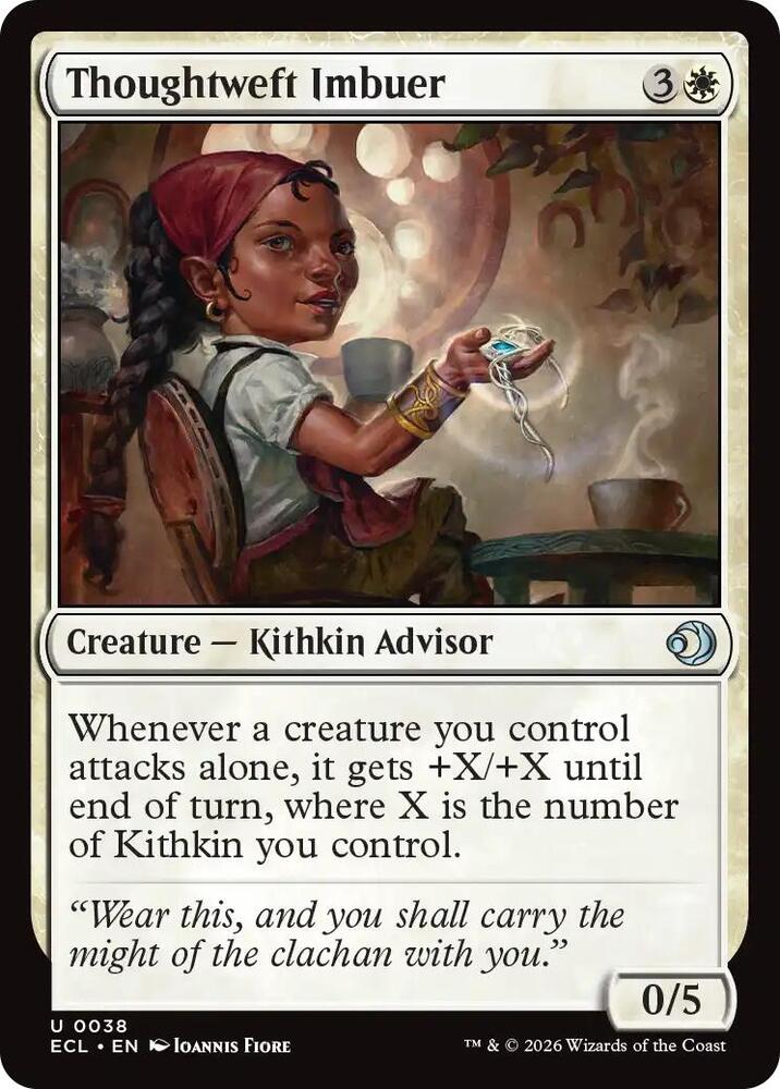 Thoughtweft Imbuer (38) [Lorwyn Eclipsed]