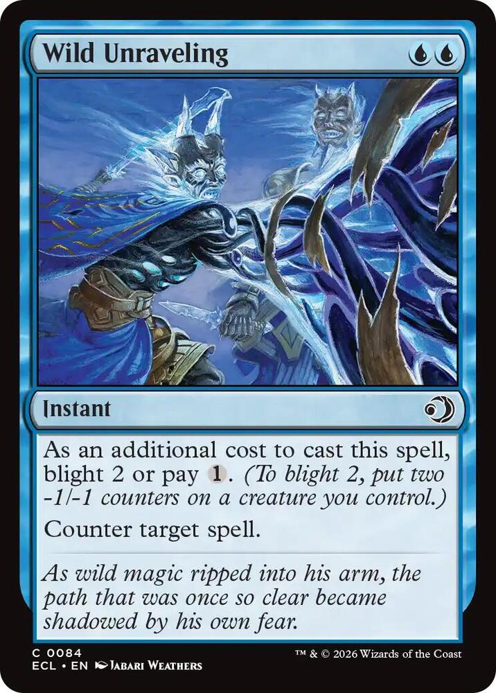 Wild Unraveling (84) [Lorwyn Eclipsed]