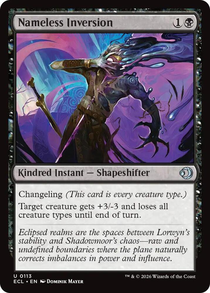 Nameless Inversion (113) [Lorwyn Eclipsed]