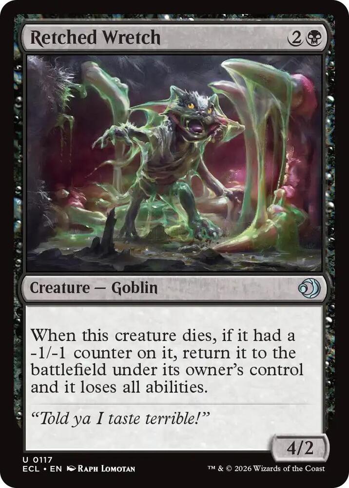 Retched Wretch (117) [Lorwyn Eclipsed]