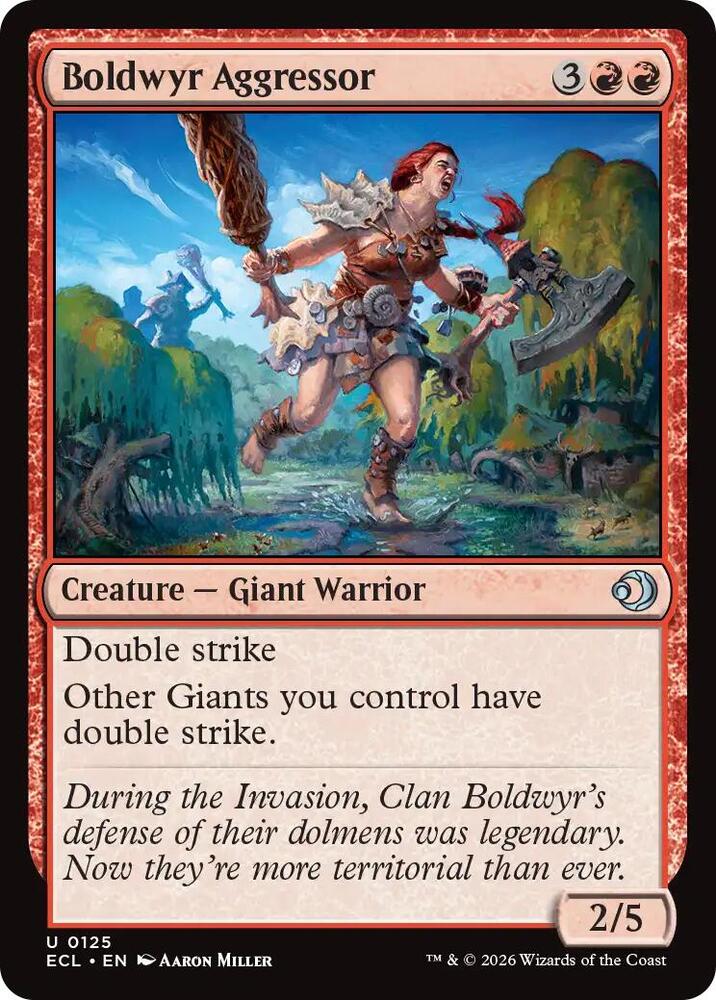 Boldwyr Aggressor (125) [Lorwyn Eclipsed]