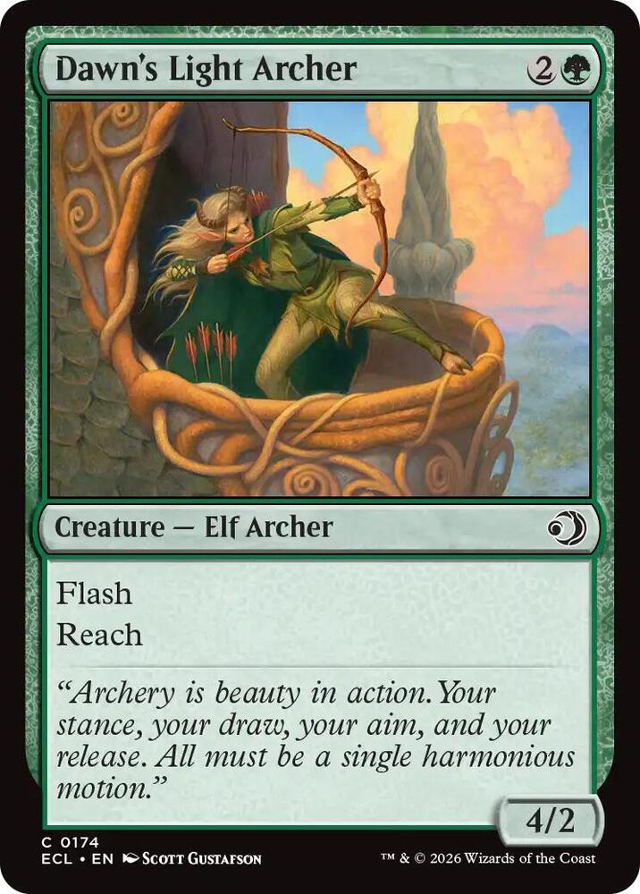 Dawn's Light Archer (174) [Lorwyn Eclipsed]