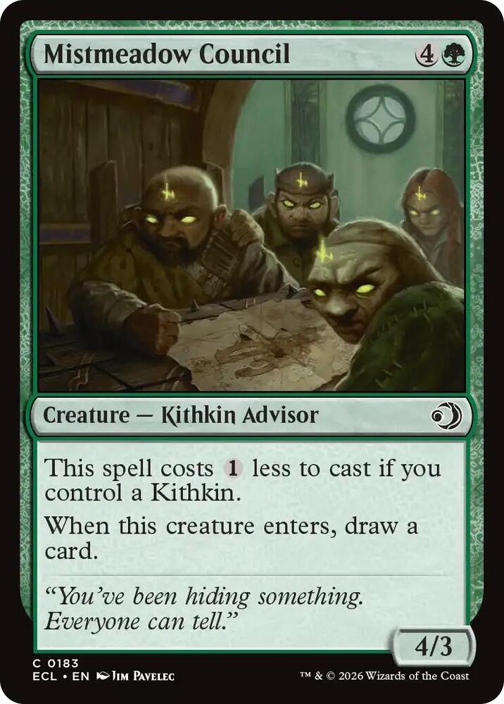 Mistmeadow Council (183) [Lorwyn Eclipsed]