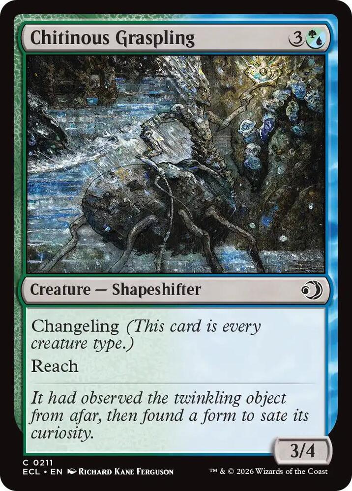 Chitinous Graspling (211) [Lorwyn Eclipsed]