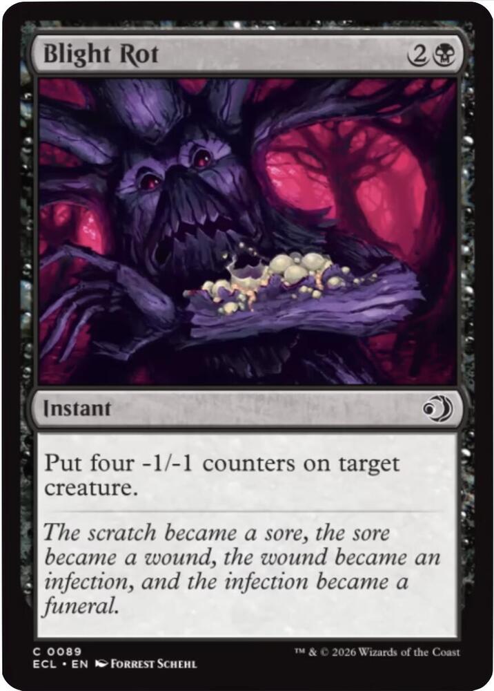 Blight Rot (89) [Lorwyn Eclipsed]
