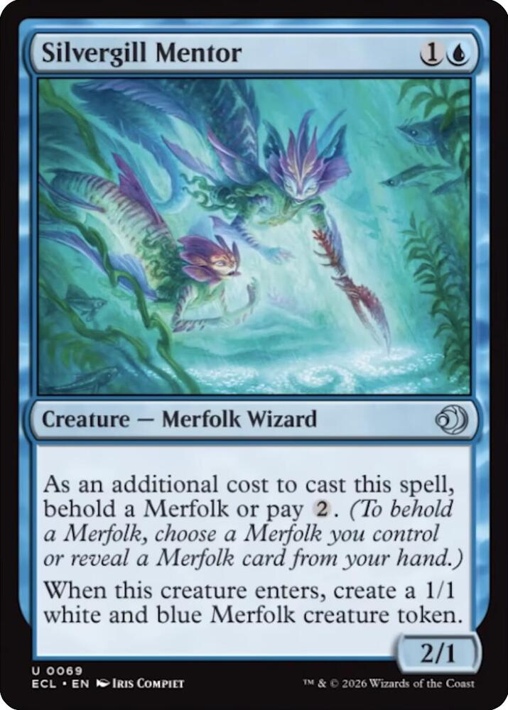 Silvergill Mentor (69) [Lorwyn Eclipsed]