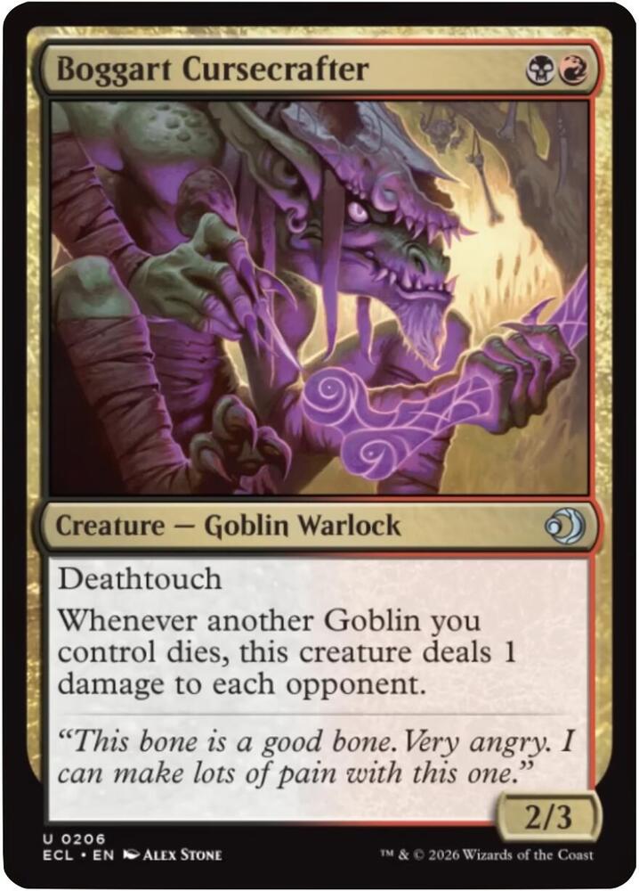 Boggart Cursecrafter (206) [Lorwyn Eclipsed]