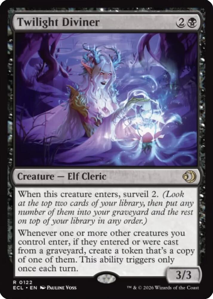 Twilight Diviner (122) [Lorwyn Eclipsed]