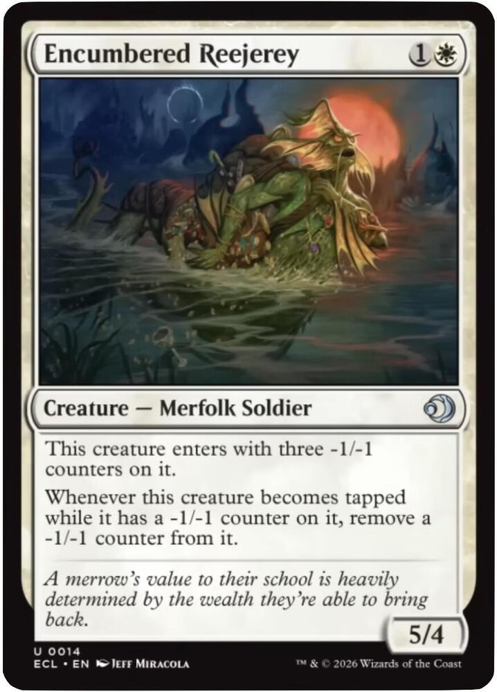 Encumbered Reejerey (14) [Lorwyn Eclipsed]