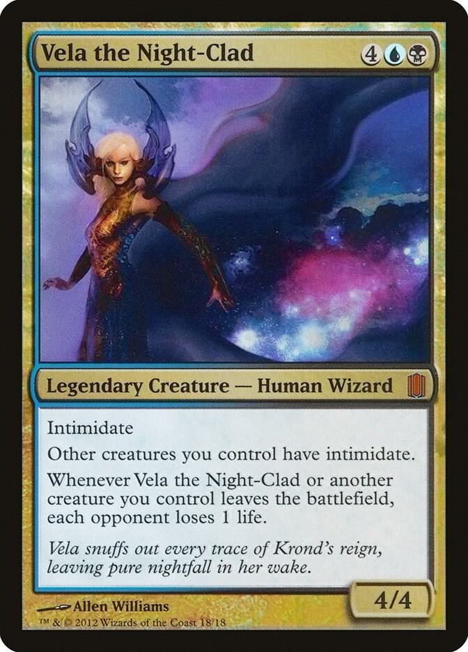 Vela the Night-Clad (18) [Commander's Arsenal]