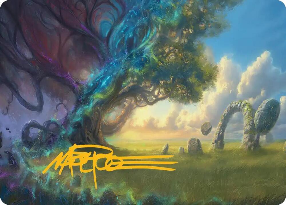 Morningtide's Light Art Card (Gold-Stamped Signature) (2) [Lorwyn Eclipsed Art Series]