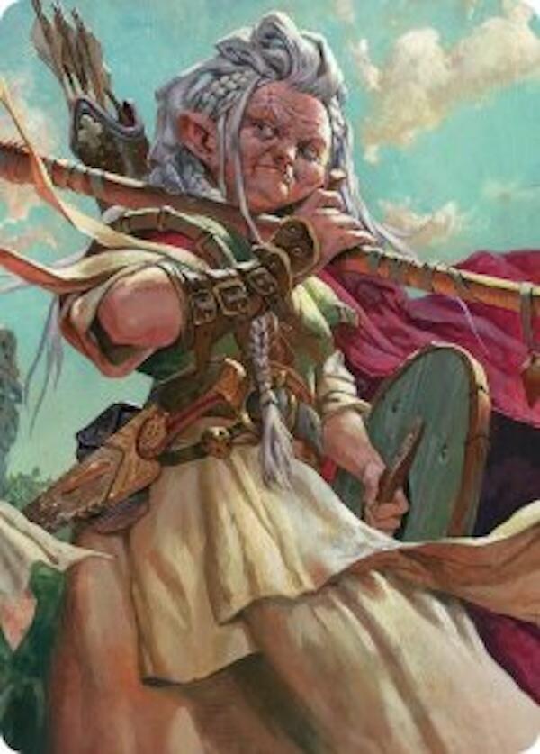 Brigid, Clachan's Heart Art Card (29) [Lorwyn Eclipsed Art Series]