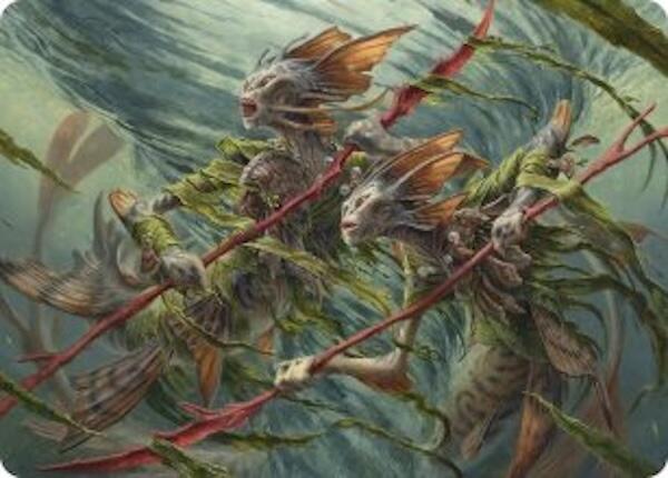 Champions of the Shoal Art Card (6) [Lorwyn Eclipsed Art Series]
