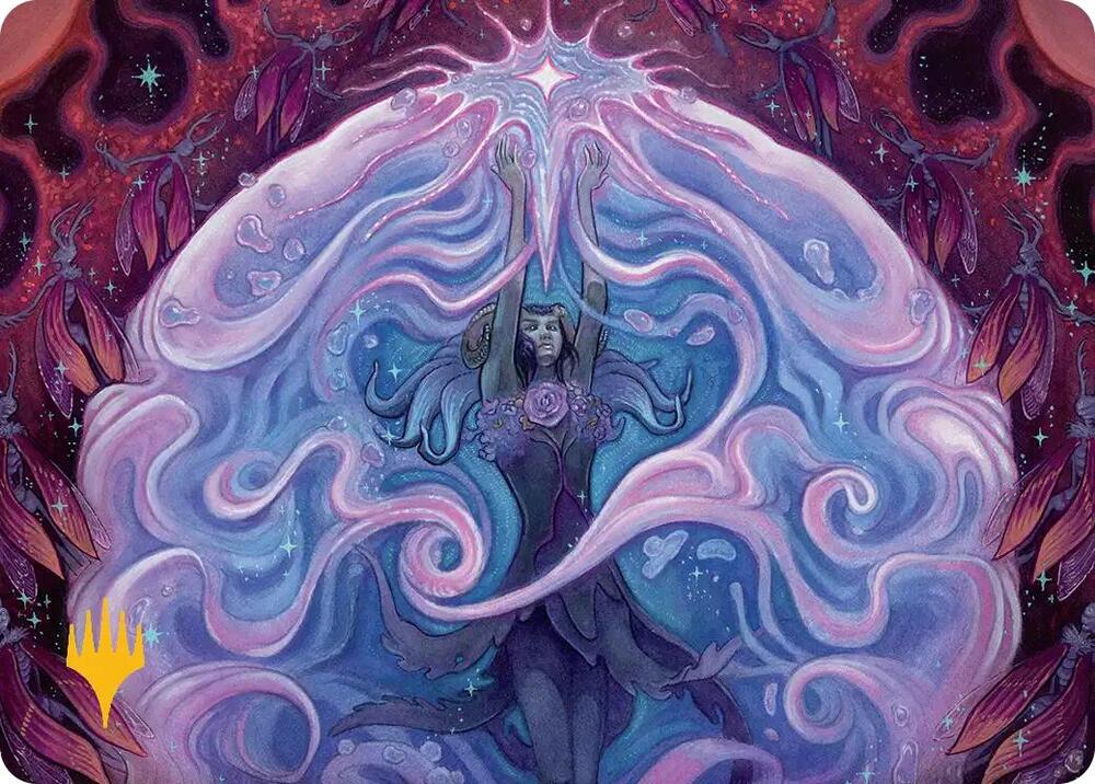 Glen Elendra's Answer Art Card (Gold-Stamped Planeswalker Symbol) (7) [Lorwyn Eclipsed Art Series]