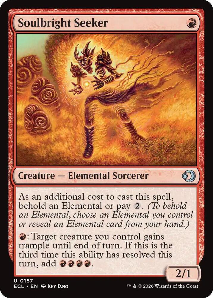 Soulbright Seeker (157) [Lorwyn Eclipsed]
