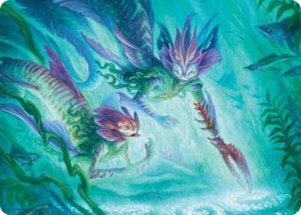 Silvergill Mentor Art Card (10) [Lorwyn Eclipsed Art Series]