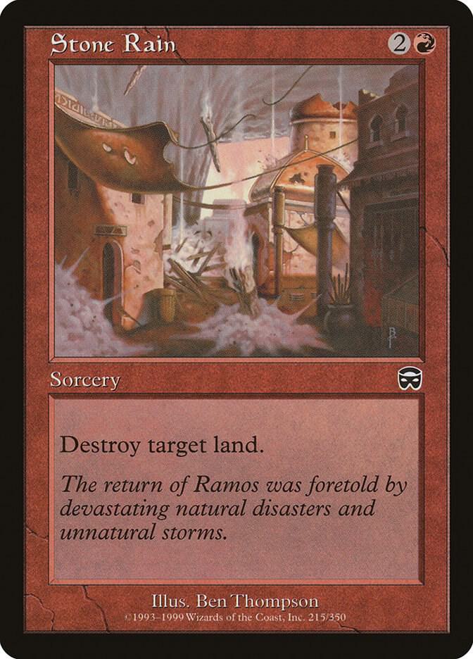 Stone Rain (215) [Mercadian Masques]
