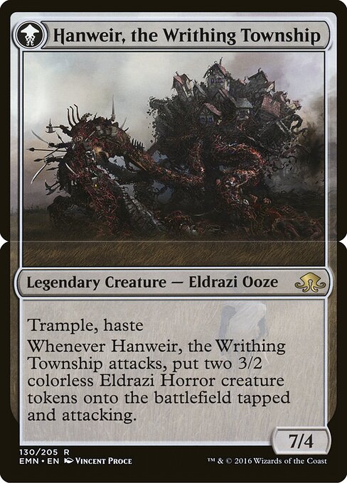 Hanweir, the Writhing Township (130b) [Eldritch Moon]