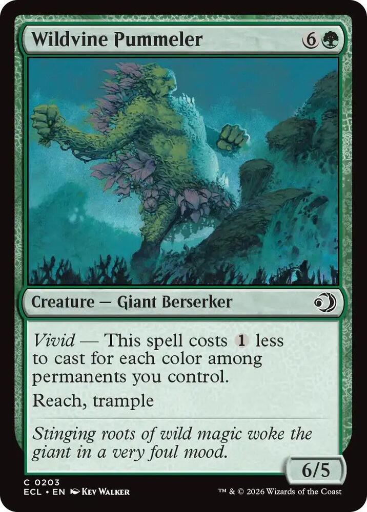 Wildvine Pummeler (203) [Lorwyn Eclipsed]