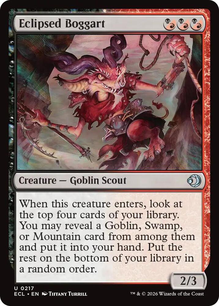 Eclipsed Boggart (217) [Lorwyn Eclipsed]