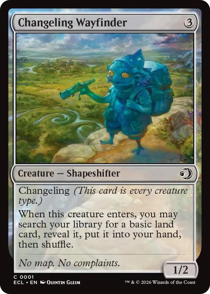 Changeling Wayfinder (1) [Lorwyn Eclipsed]
