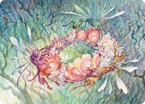 Grave Venerations Art Card (46) [Lorwyn Eclipsed Art Series]