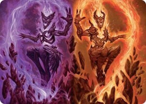 Fire Covenant Art Card (52) [Lorwyn Eclipsed Art Series]