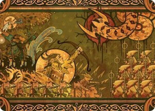 Chronicle of Victory Art Card (27) [Lorwyn Eclipsed Art Series]
