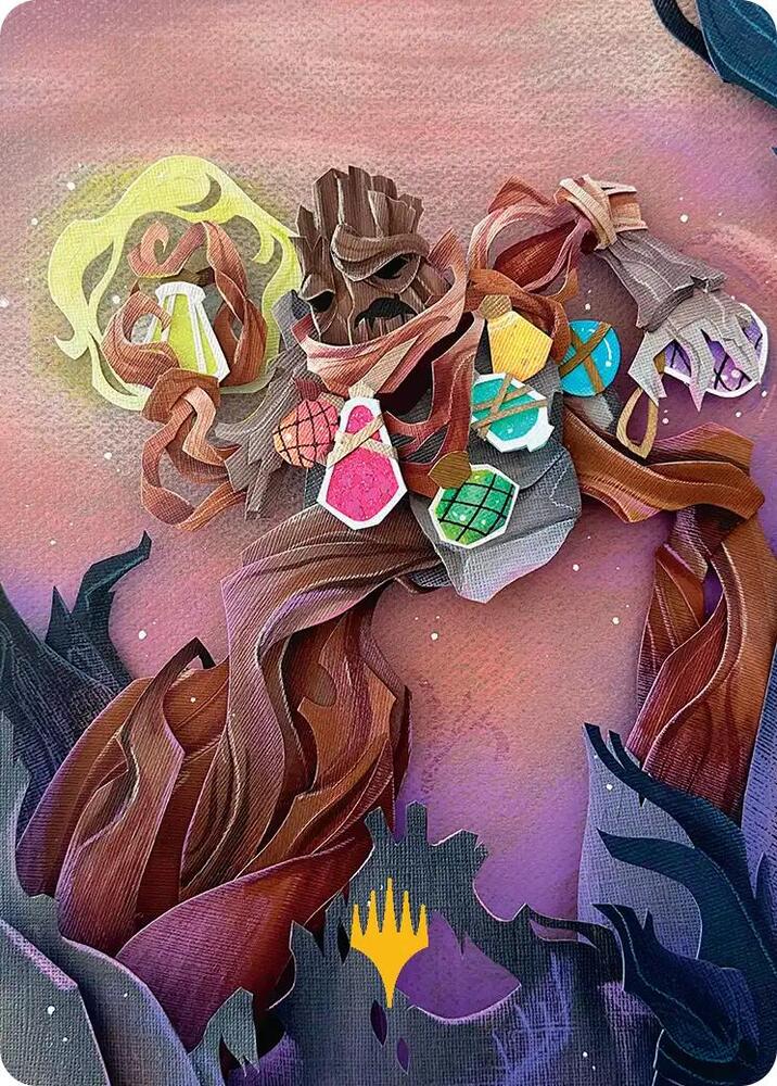 Painter's Servant Art Card (Gold-Stamped Planeswalker Symbol) (53) [Lorwyn Eclipsed Art Series]