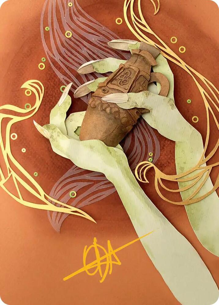 Thousand-Year Elixir Art Card (Gold-Stamped Signature) (54) [Lorwyn Eclipsed Art Series]