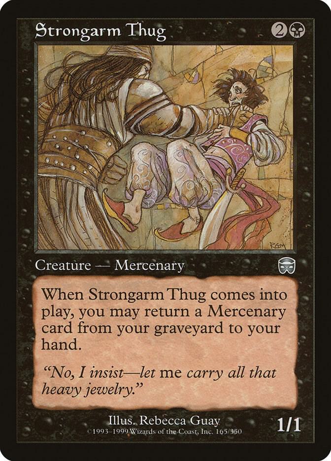 Strongarm Thug (165) [Mercadian Masques]
