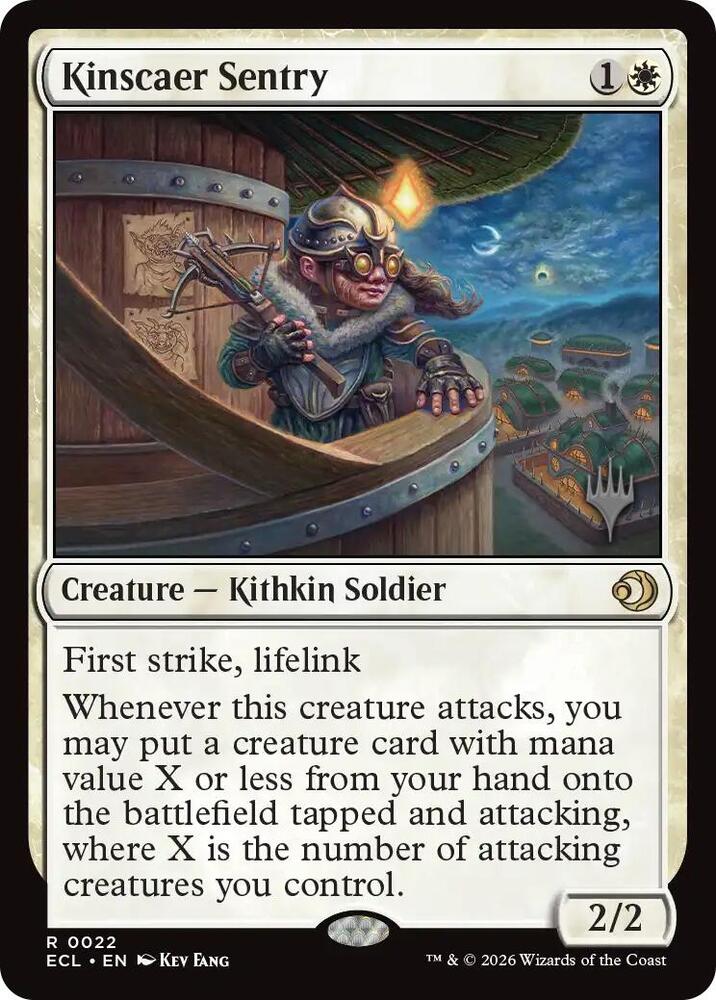Kinscaer Sentry (22) [Lorwyn Eclipsed Promos]