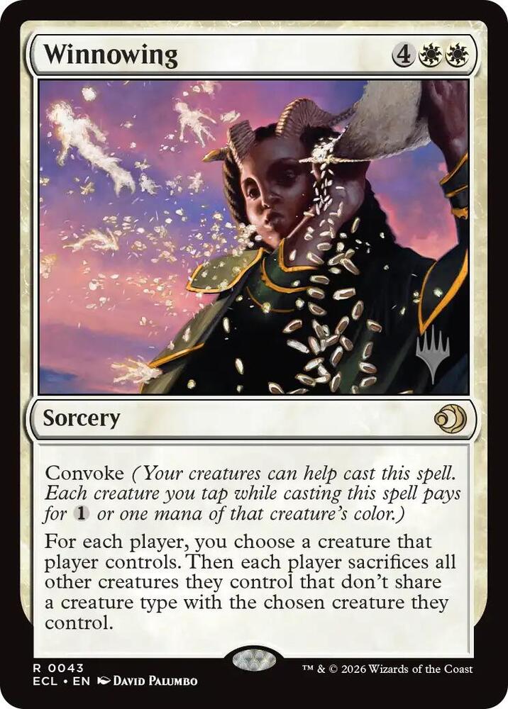 Winnowing (43) [Lorwyn Eclipsed Promos]