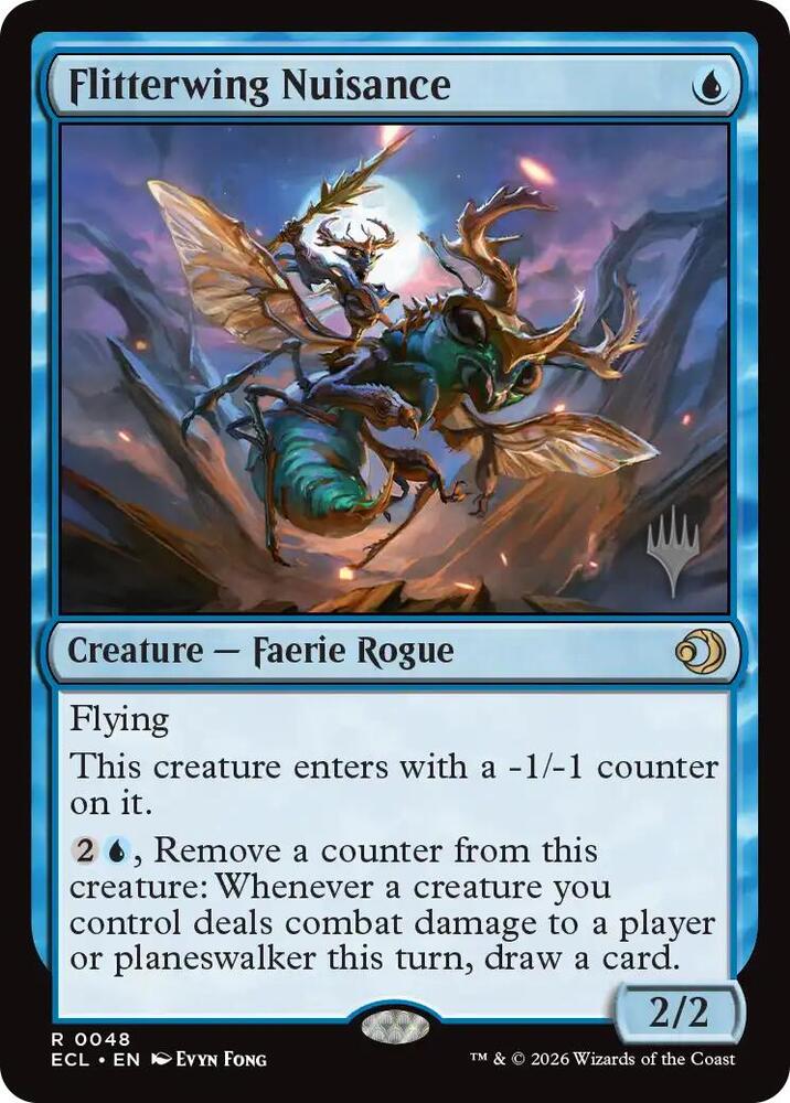 Flitterwing Nuisance (48) [Lorwyn Eclipsed Promos]