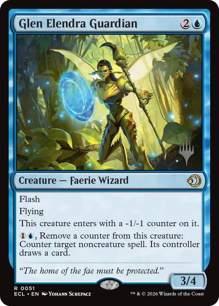Glen Elendra Guardian (51) [Lorwyn Eclipsed Promos]
